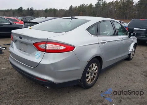 2016 Ford Fusion S из США, поврежденный, VIN 3FA6P0G70GR281127